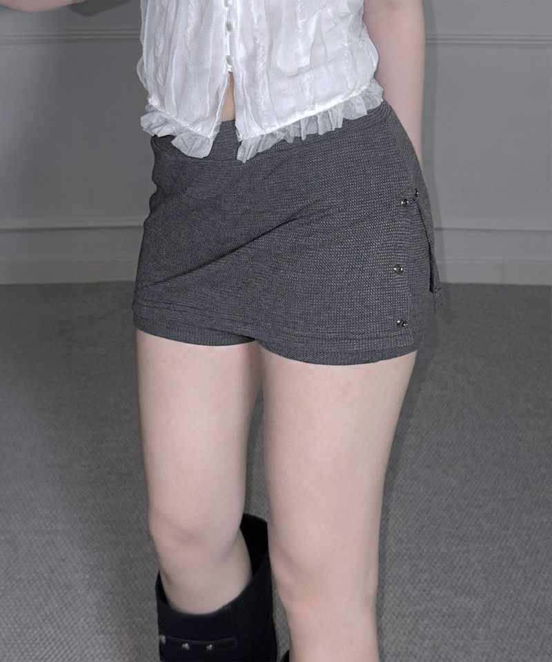 meego(ミーゴ)の「Waffle SKPT (2colors)(Skirts)」