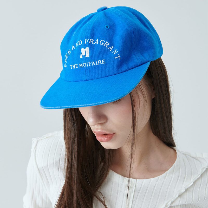 MOIFAIRE LOGO BALL CAP / BLUE
