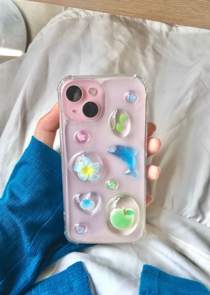 [MADE] ブルーミングドルフィンレジンケース
