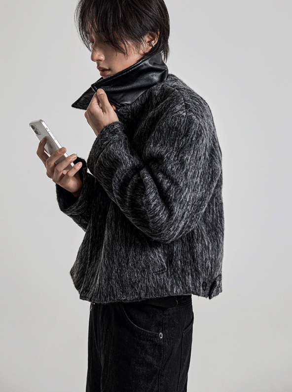 Mohair wool jacket