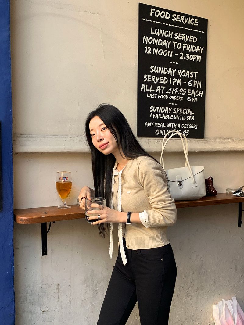 [MADE] MIETTE CASHMERE ROUND CARDIGAN