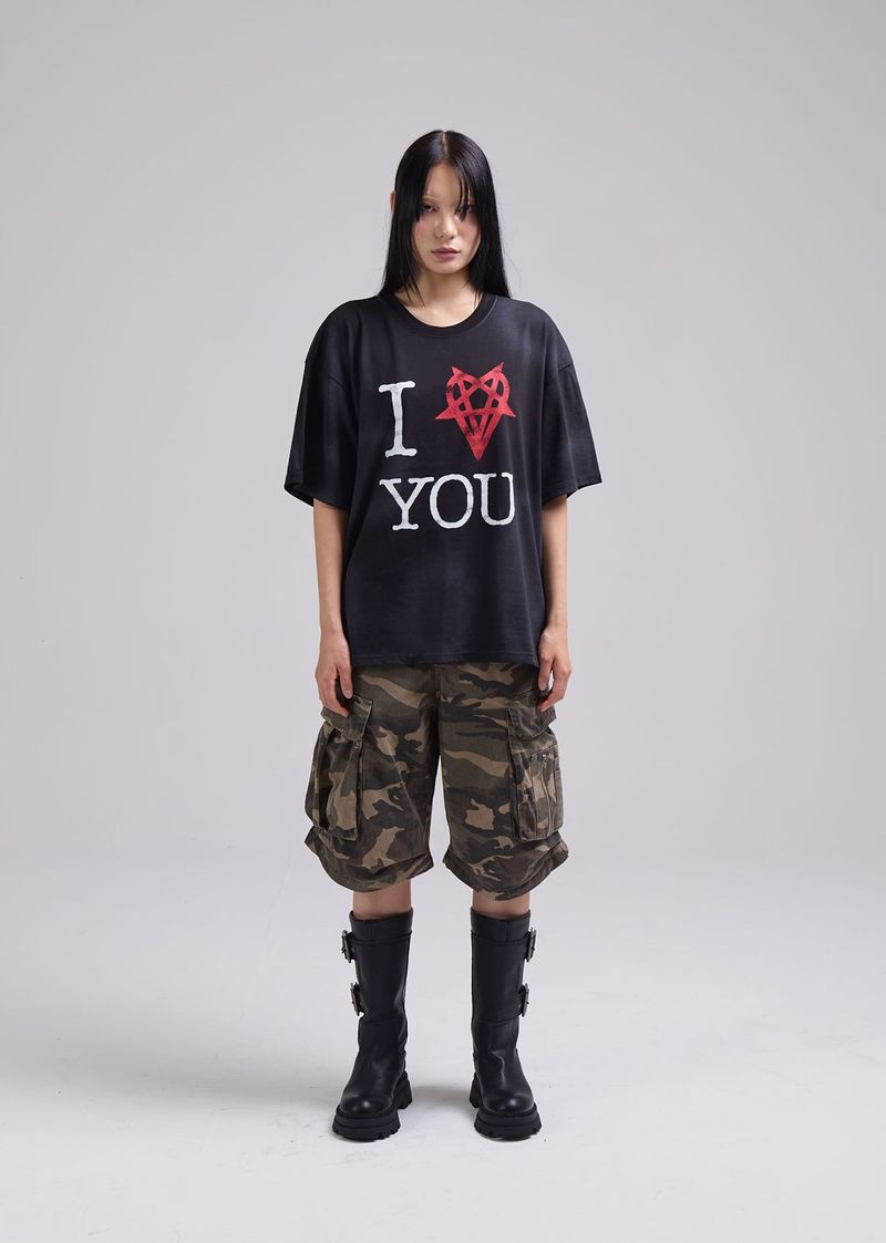 I YOU T-SHIRT (BLACK)