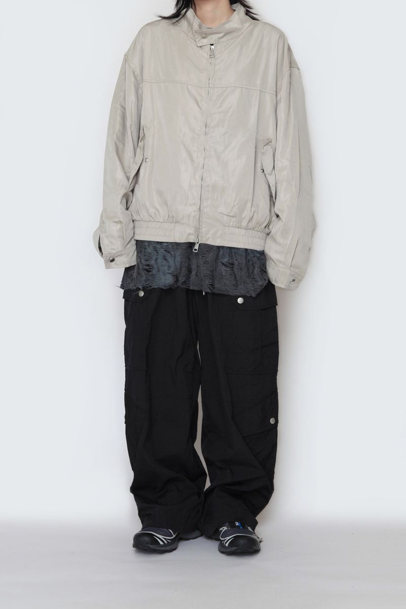 shuffle neck jacket
