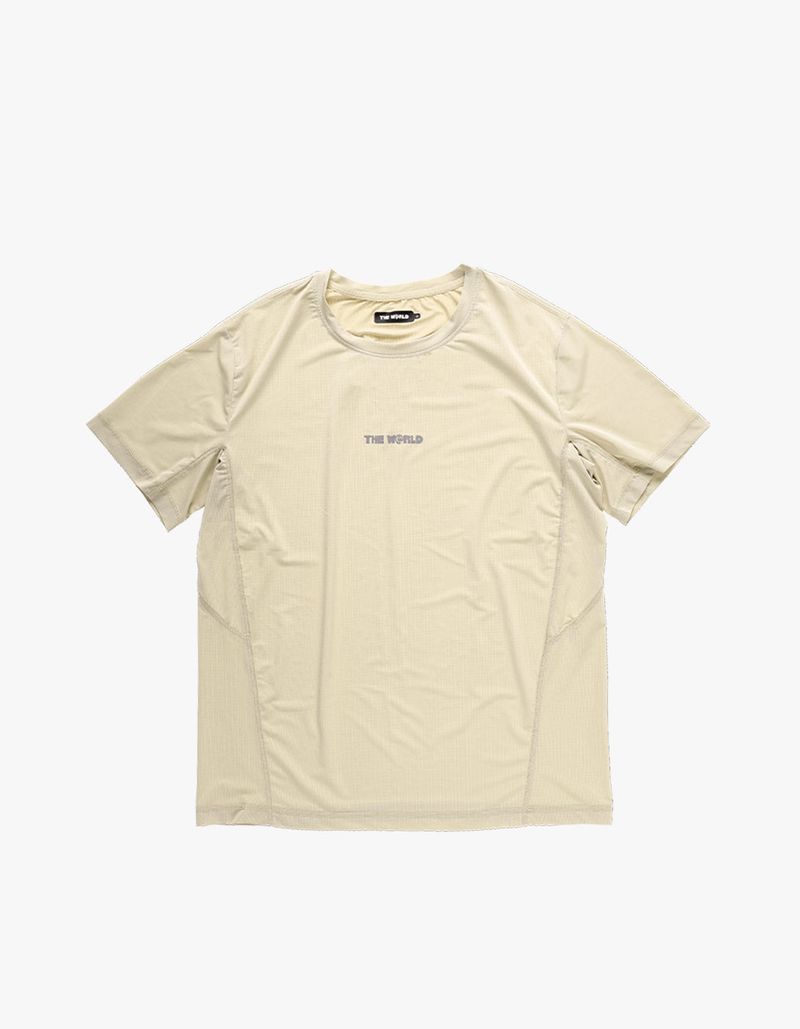 BASIC RUNNING TEE BEIGE