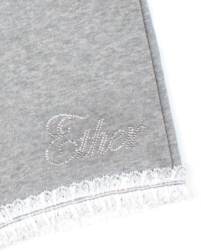 Lace Shorts (Grey)