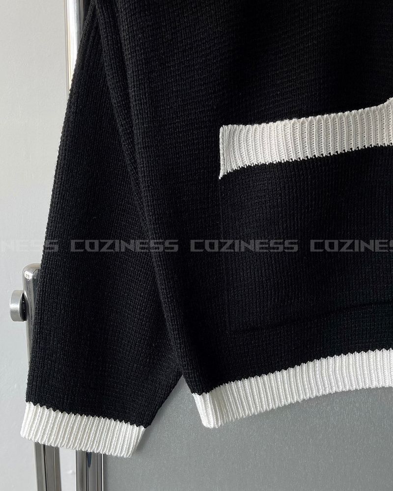 WE With Coloring Zipper Cardigan (2 colors)