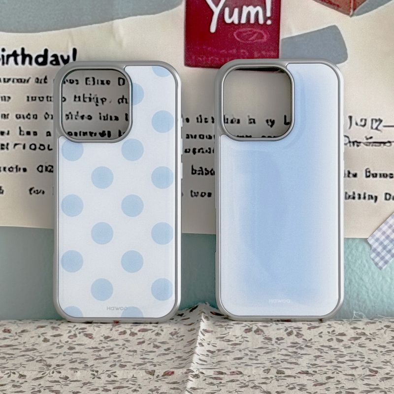blur silver epoxy bumper case