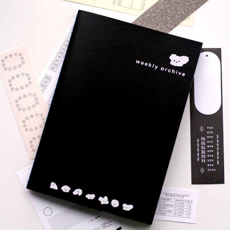 NO NOT NEVER（ノーノットネバー）の「Note cloud puppy Weekly Archive （Miscellaneous Goods/Stationery）」