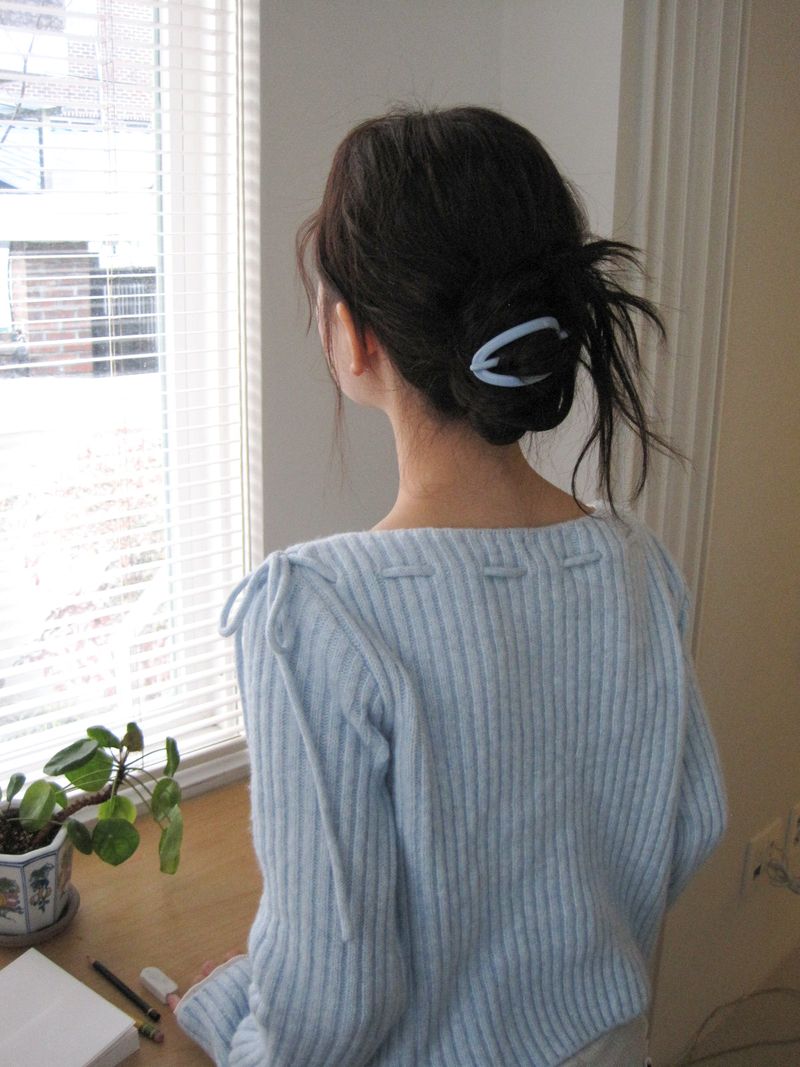 dungeureon（ドゥングロン）の「マストヘアピン (スカイブルー)（ヘアアクセサリー）」