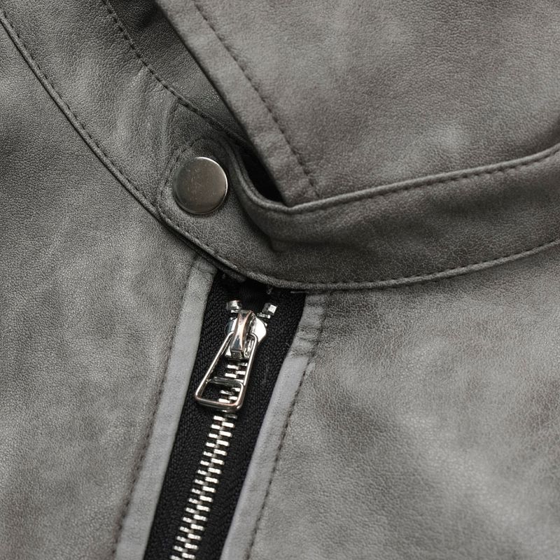 Bold Leather Short Padding