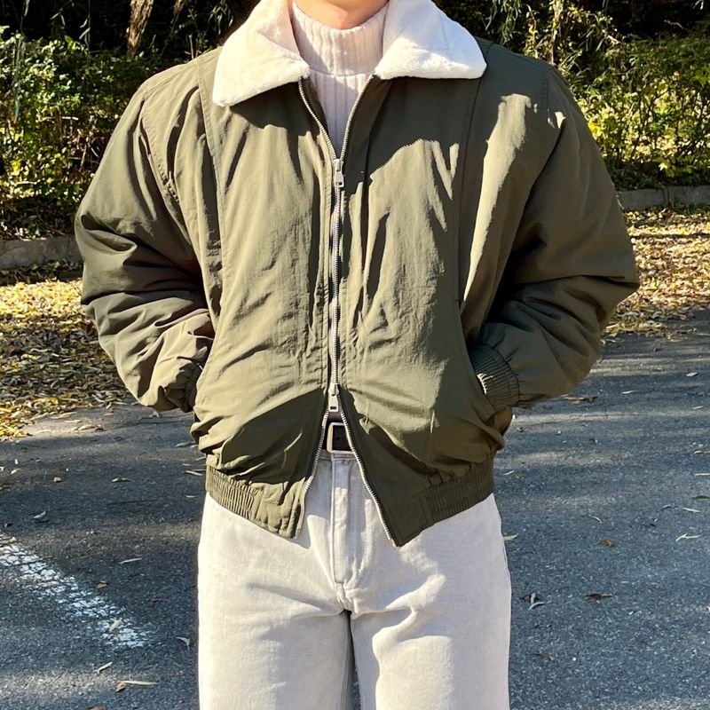 Mensfloor（メンズフロア）の「Mink Curved Crop Padding（Jackets/Outerwear）」