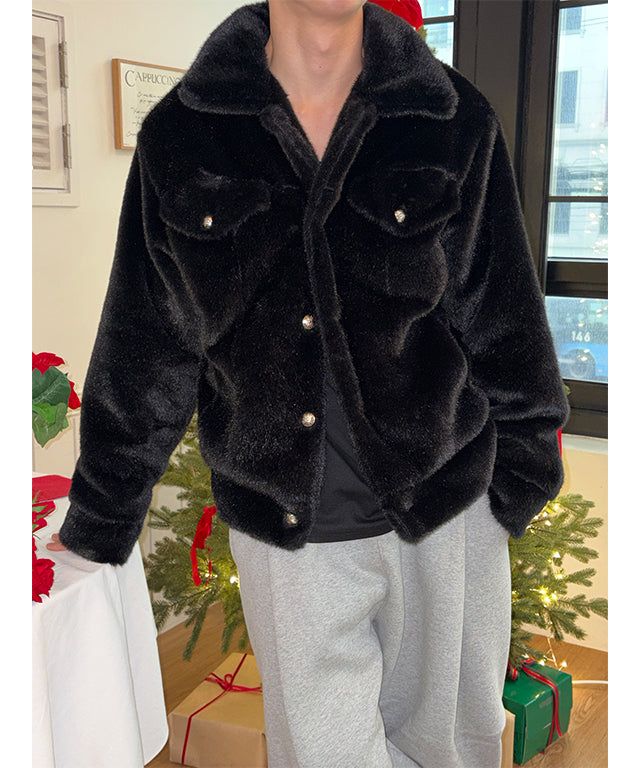 LAURANT（ロラン）の「[F/W] Mink fur trucker jacket（Jackets/Outerwear）」