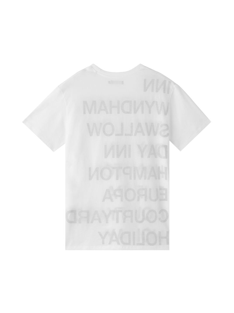 HIGHWAY INN TEE (WHITE/BLACK)