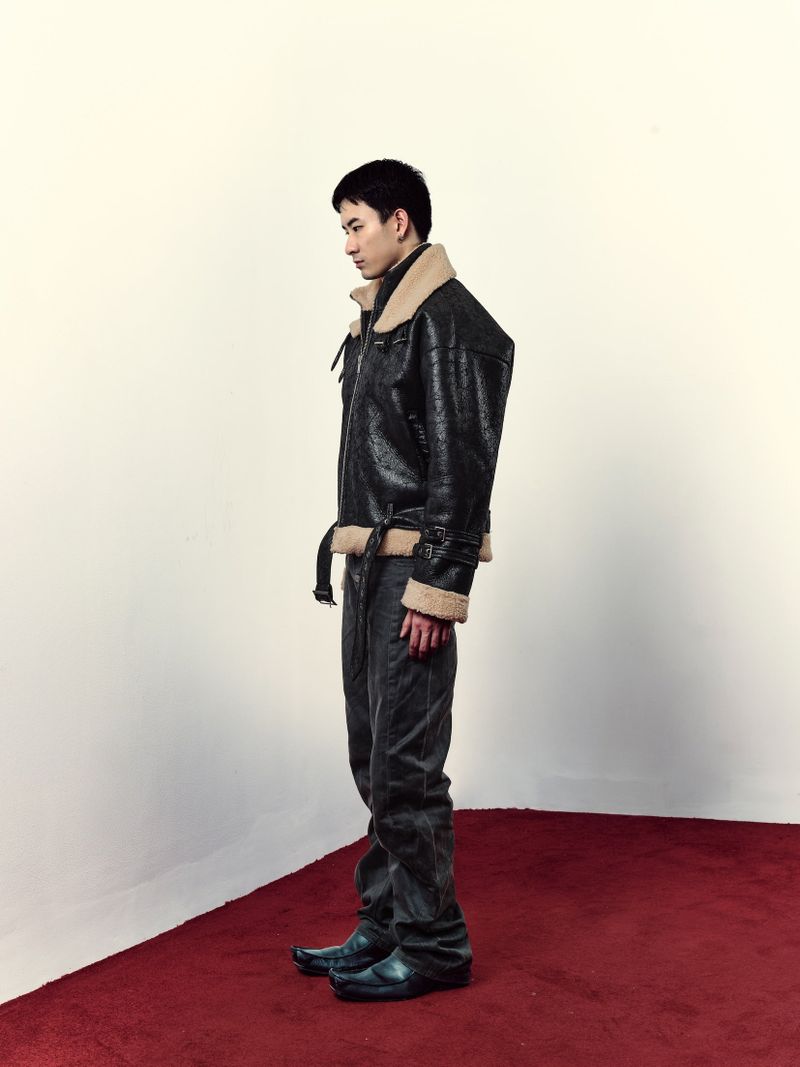 MEN - EDRAS - Faux Shearling Pilot Jacket