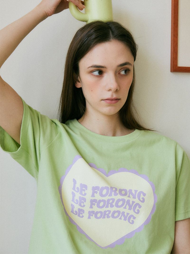 The Summer Romance T-shirt (Lime)