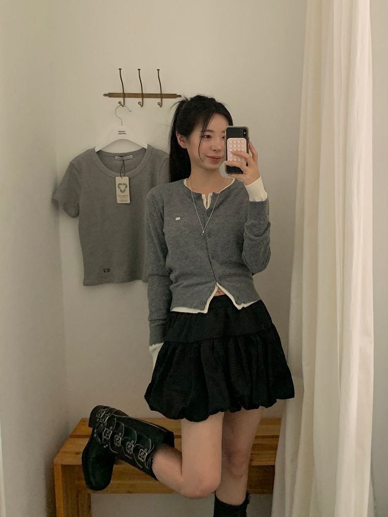 [MADE] MIETTE CASHMERE ROUND CARDIGAN