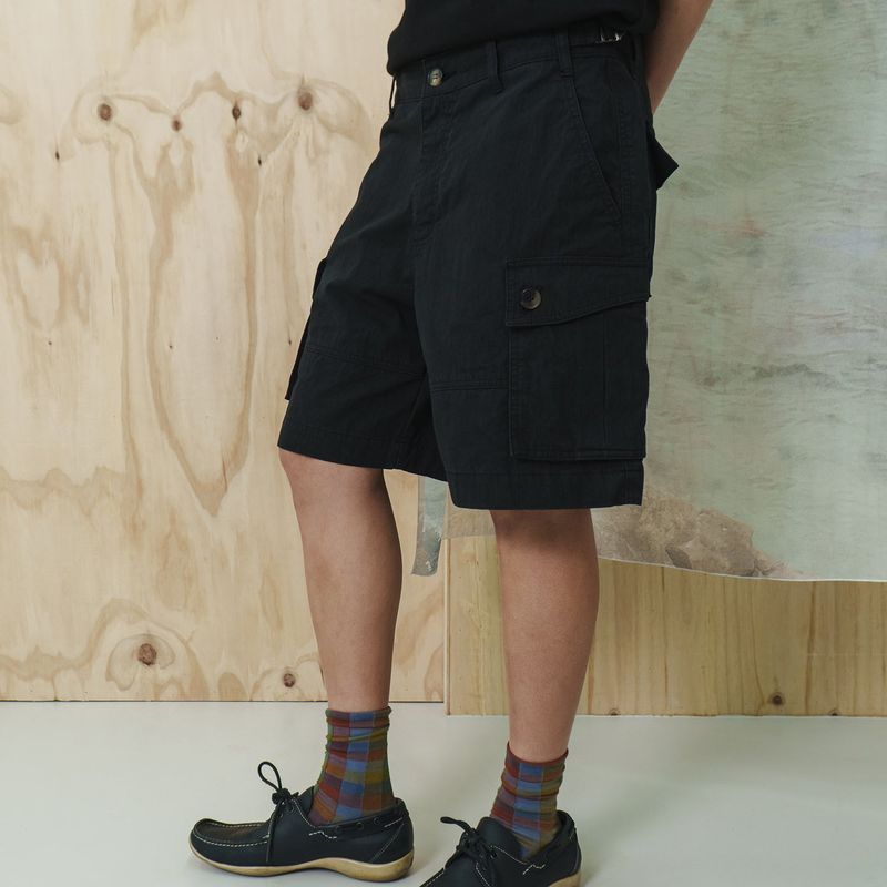 Issue cargo shorts / Black