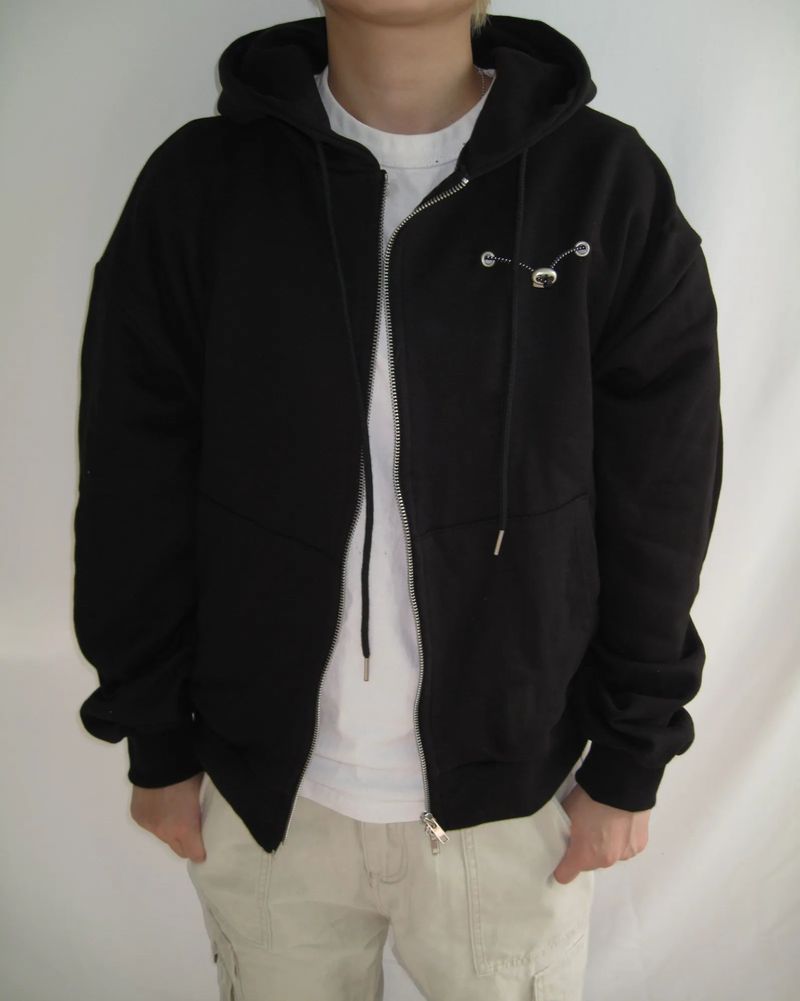 998 Gorp String Zip-Up Hoodie (3 Colors)