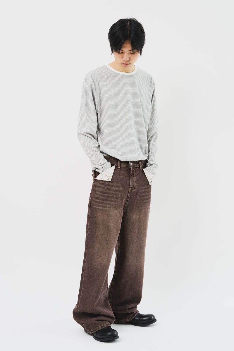 Cover Wide Denim (3color)