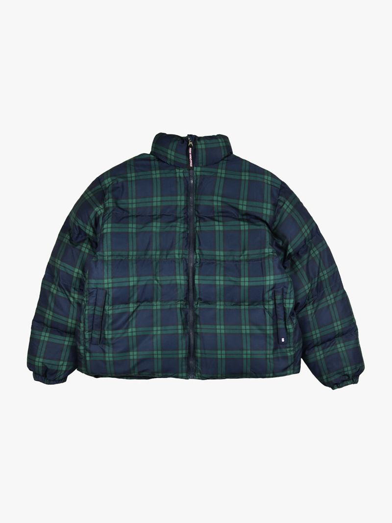 FLANNEL CHECK PUFFER