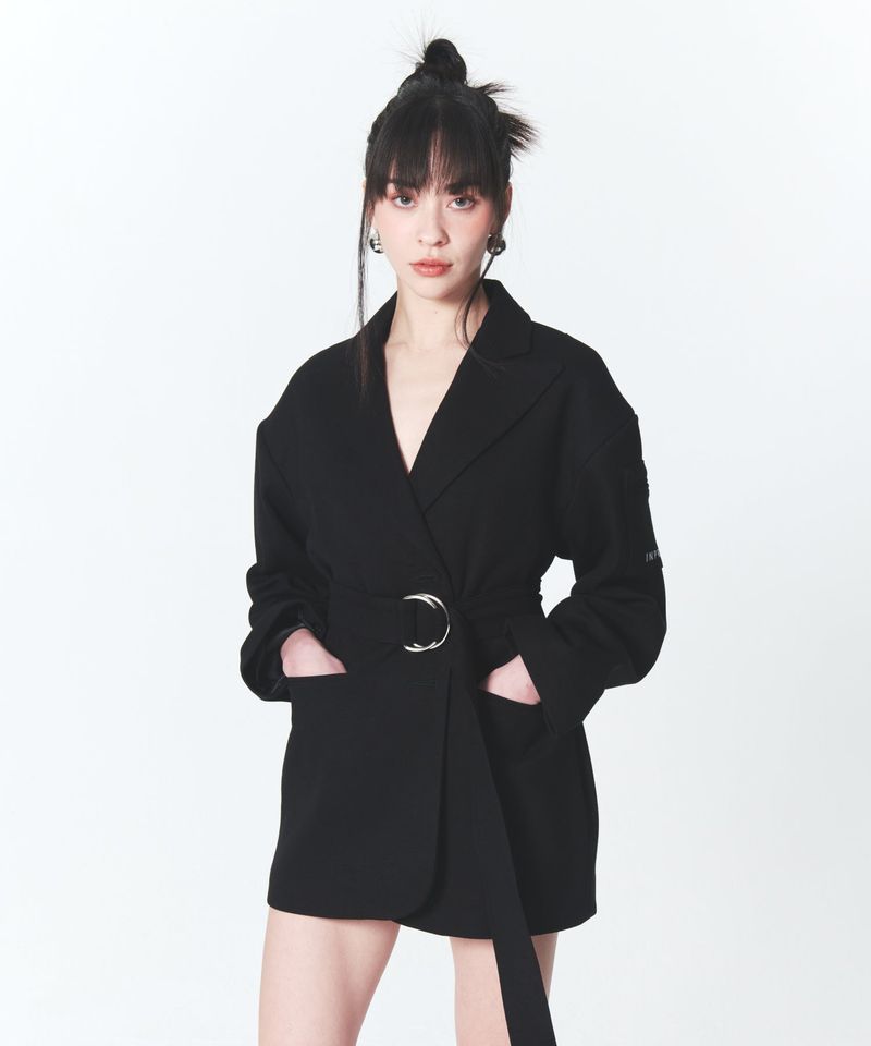 INPREP（インプレップ）の「オーバサイズベルテットブレザー（ジャケット/アウター）」
