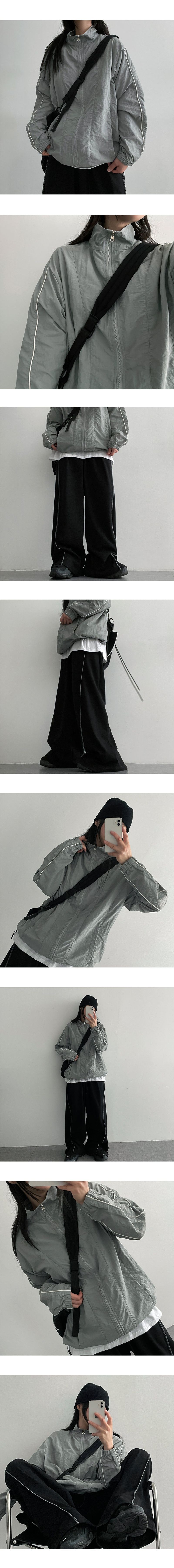 Puton Stitch Wide Sweat Pants (3 colors)