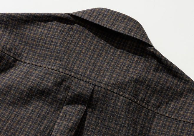 26SS★ Picnic Roll-up Check Short Sleeve Shirt