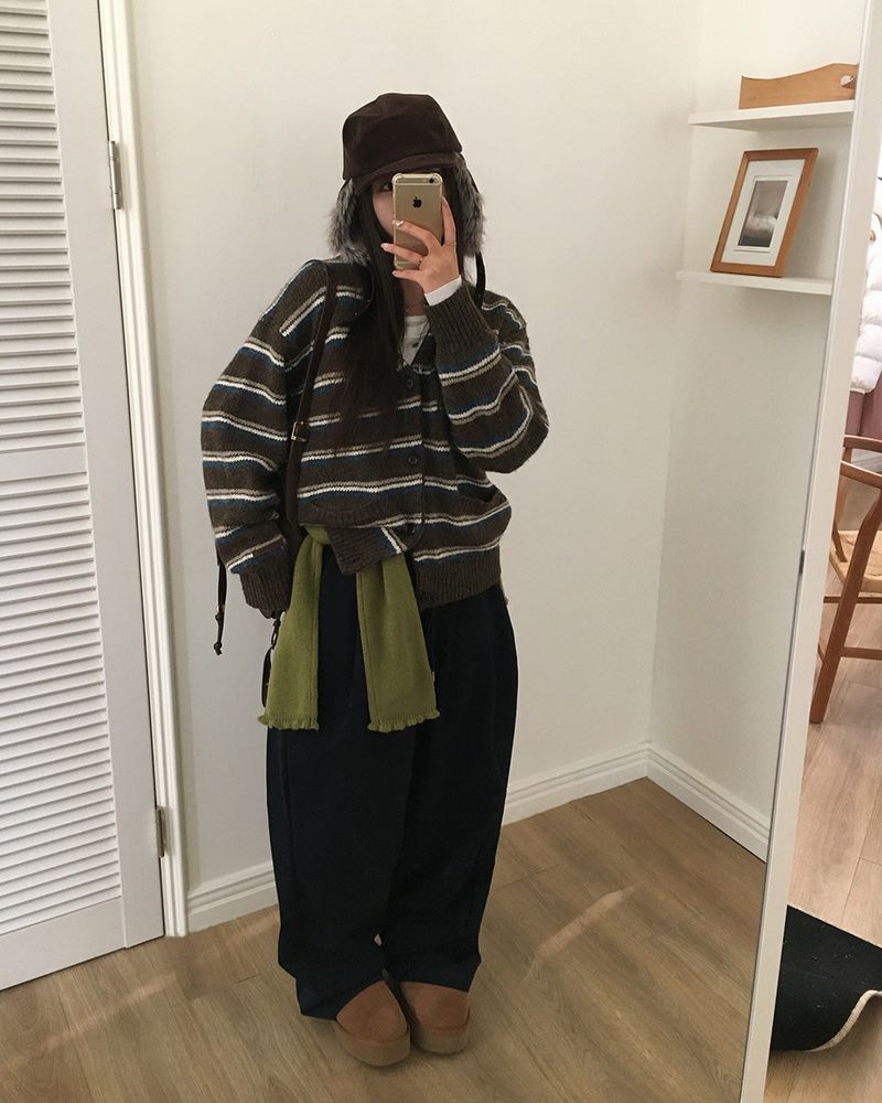 [ORIGINAL] ROSE Pintuck Cotton Pants