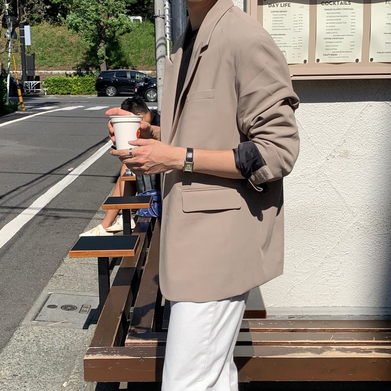 LMN First Oversized Fit Two-Burton Jacket (5 colors)