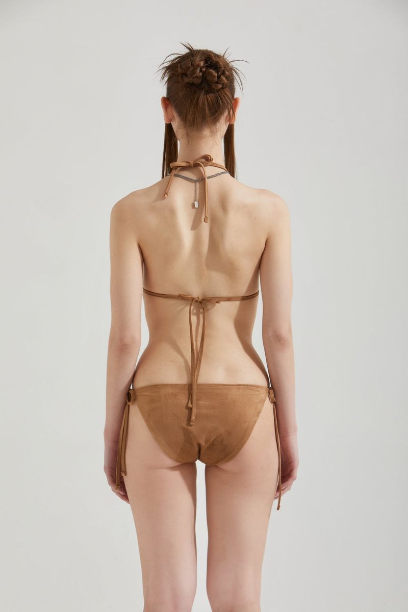 SUEDE BIKINI