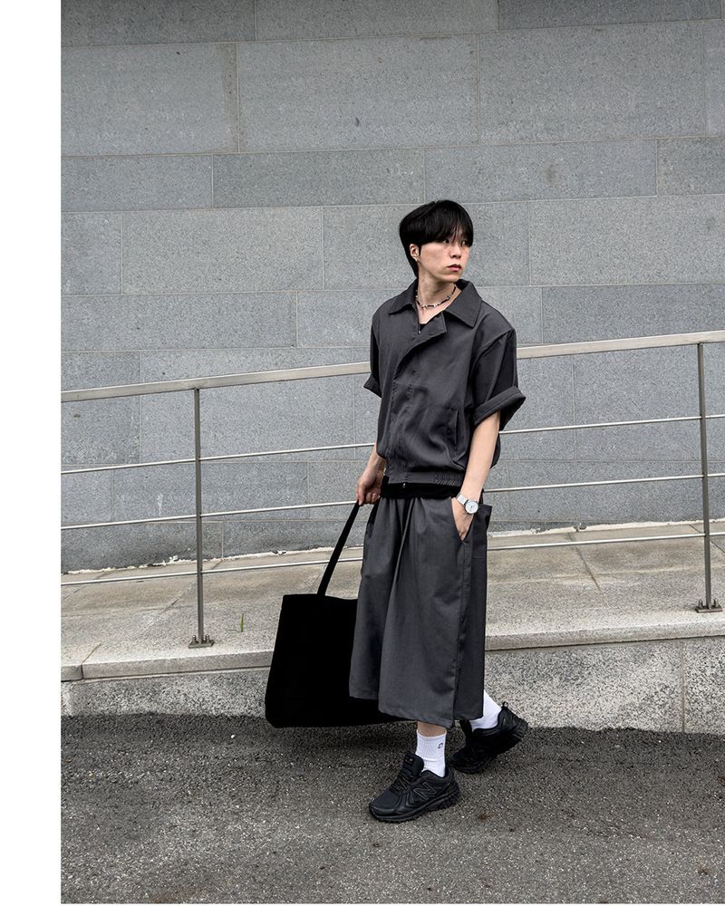 Koz Belted Bermuda Slacks