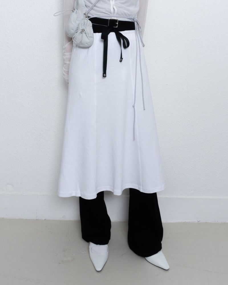 LILI FLARE SK WHITE