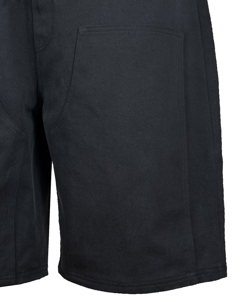 SWEAT X DENIM 2 LAYERED SHORTS