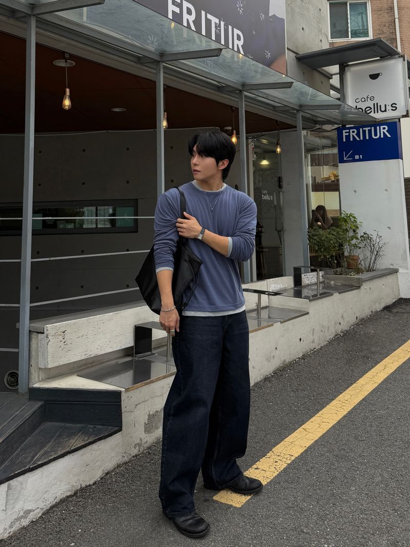Pitner wide denim pants