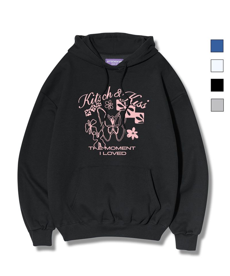 kitsch&kiss(キッチアンドキス)の「MOMENT FLY over fit hoodie(SKOKNK-047)(Tops)」