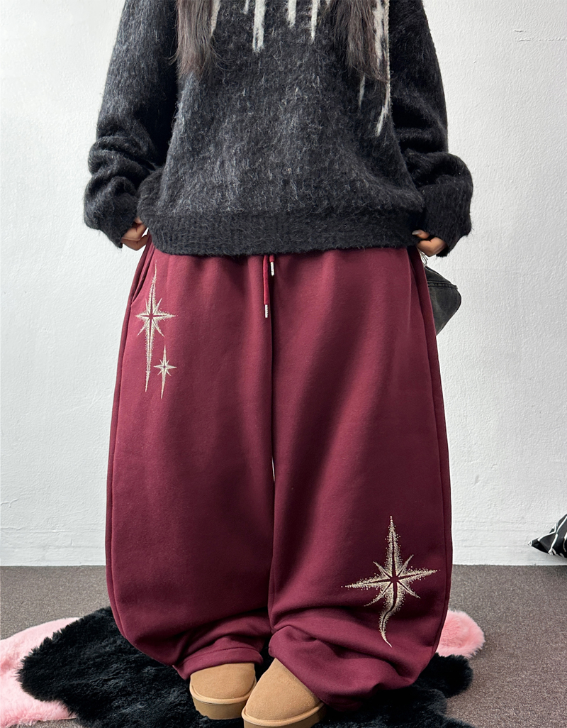 CCORTTI(コルッティ)の「ワイドバルーンフリースラインドハッスルファイヤープリントワイドロングパンツ 🩶 3 COLOR(パンツ)」