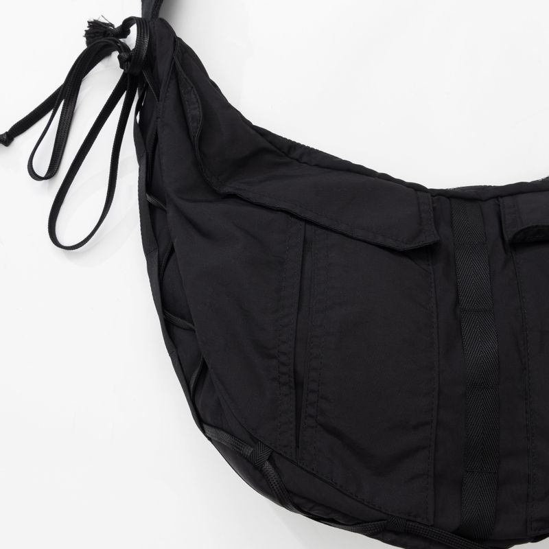 Taped Shoulder Bag (Black)