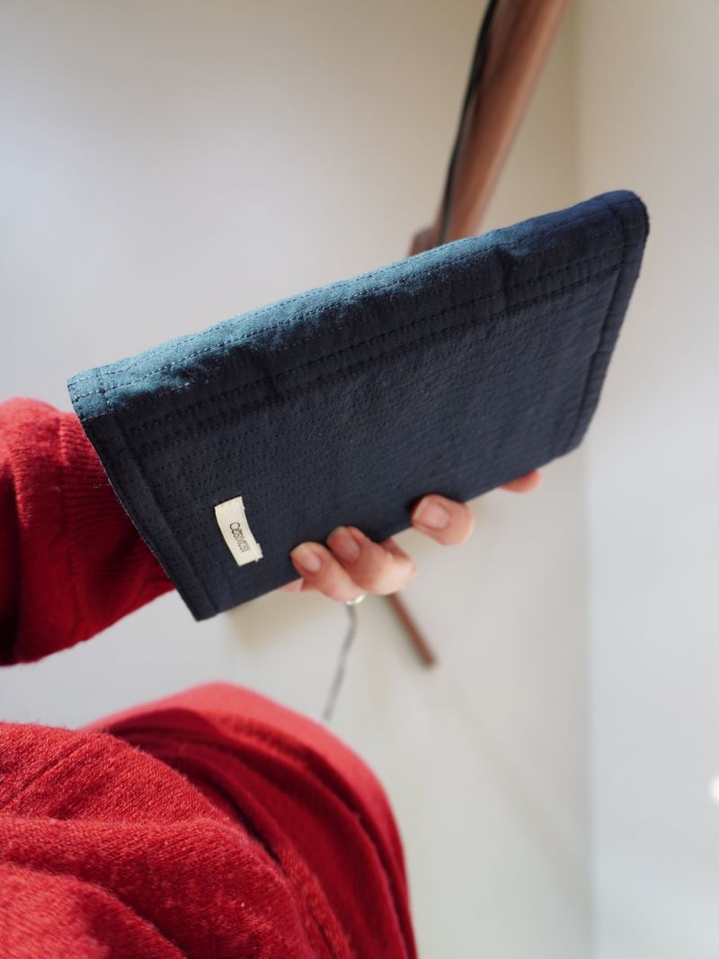 Cosymosy Cosy Button Note - Indigo