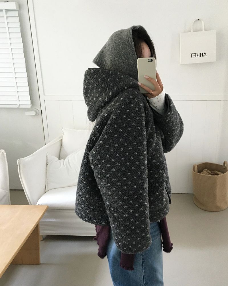 [ORIGINAL] Heart Dot Wool Jumper