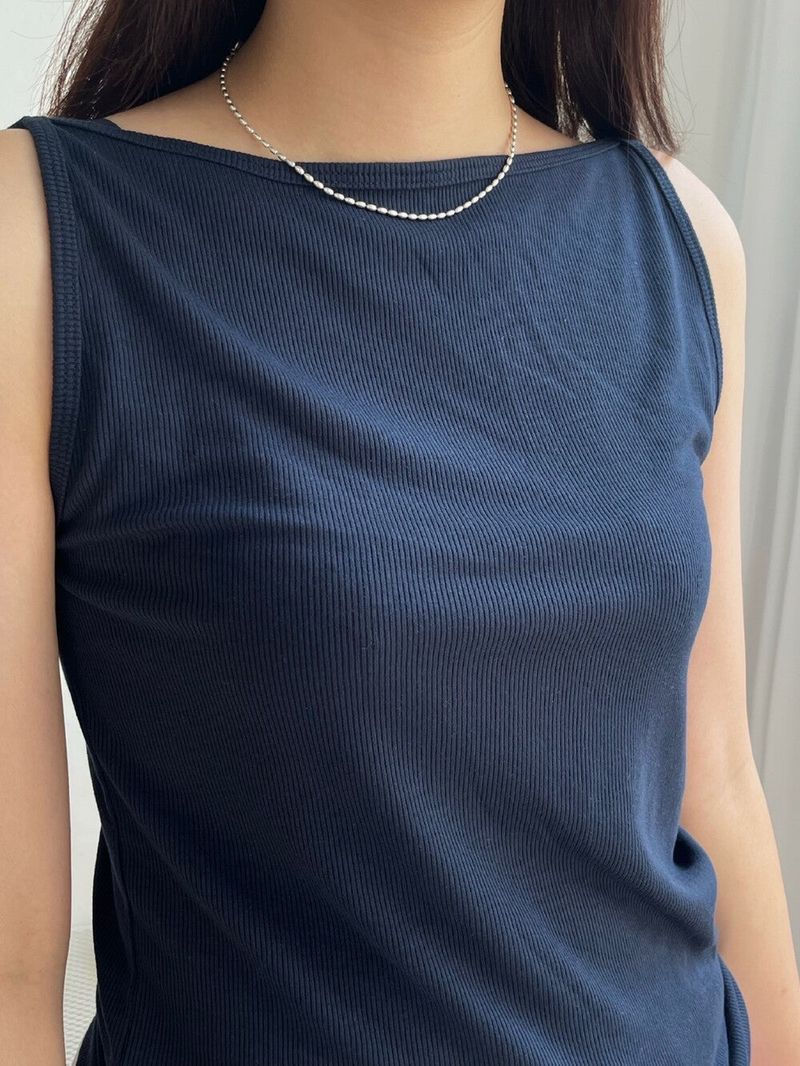 (silver925) spring necklace