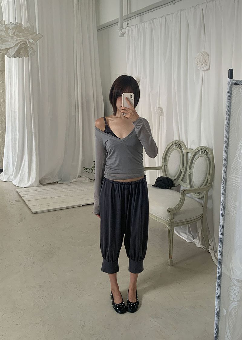 BALLOON HAREM PANTS (3color)