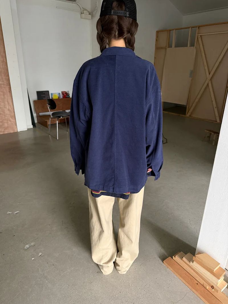 peach work jacket