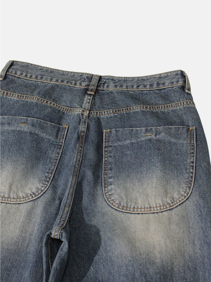 Prine Cut Curved Denim (No.840)