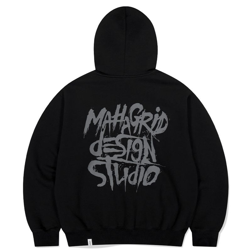 mahagrid（マハグリッド）の「スラッシュロゴフーディー（トップス）」