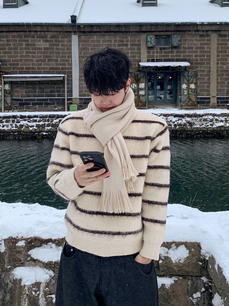 Er high-density mohair dangara knit
