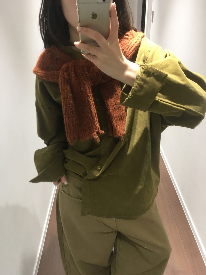 Wool Touch Grunge Knit (4color)