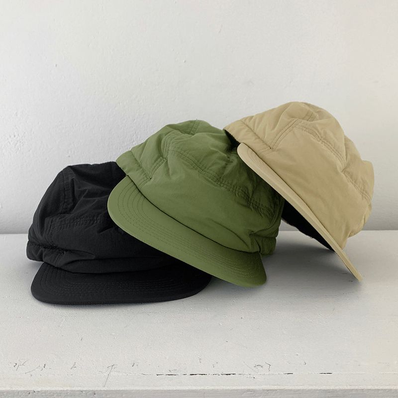 Waki padded nylon camp cap ball cap hat