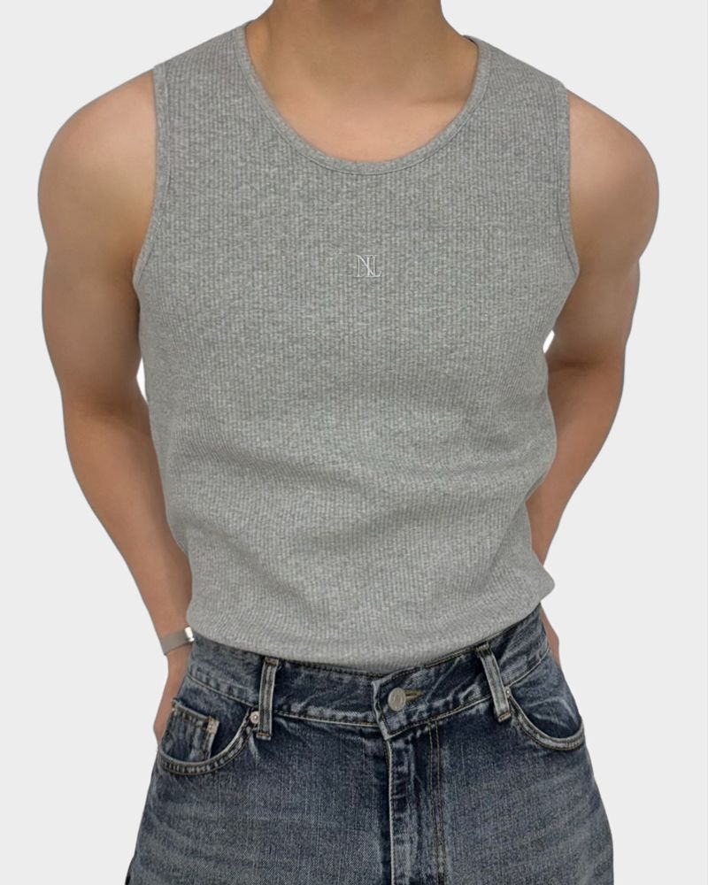 Nouvelle Lumiere(ヌヴェルルミエール)の「Code Sleeveless Gray(Tops)」