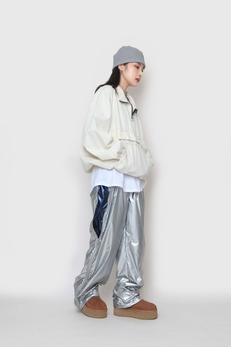 Stitch washing anorak