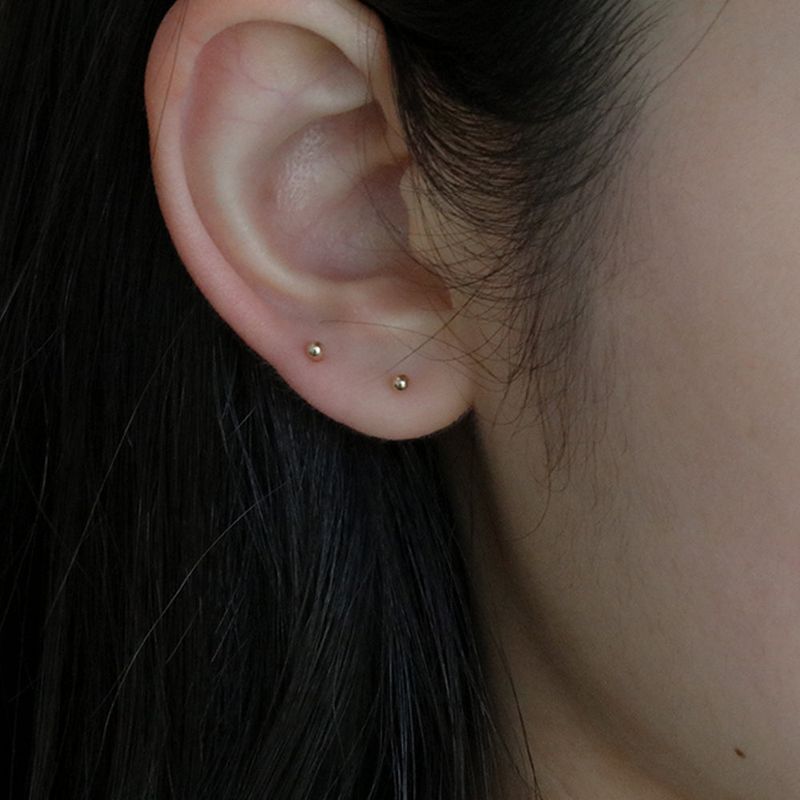 [single piercing]14K GOLD MINI PIERCING